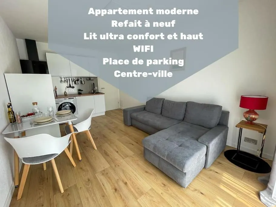 Le Lagon Bleu - Appt Wifi Parking Balcon Le Puy-en-Velay Apartment